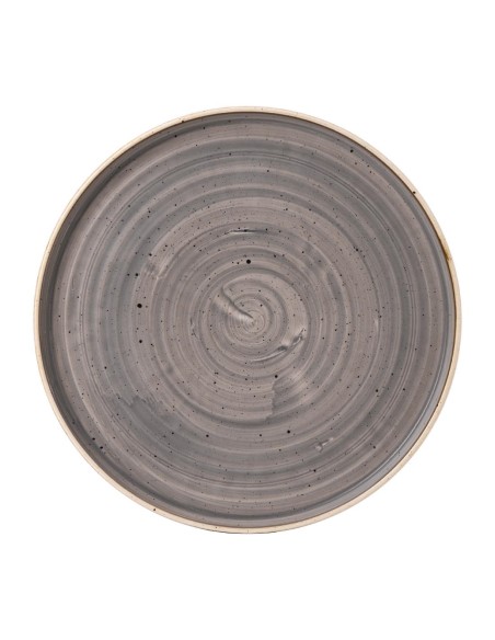 Assiettes Churchill Stonecast Grey 157 mm - lot de 6