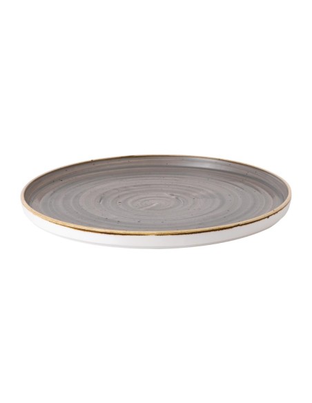 Assiettes Churchill Stonecast Grey 275mm - Lot de 6