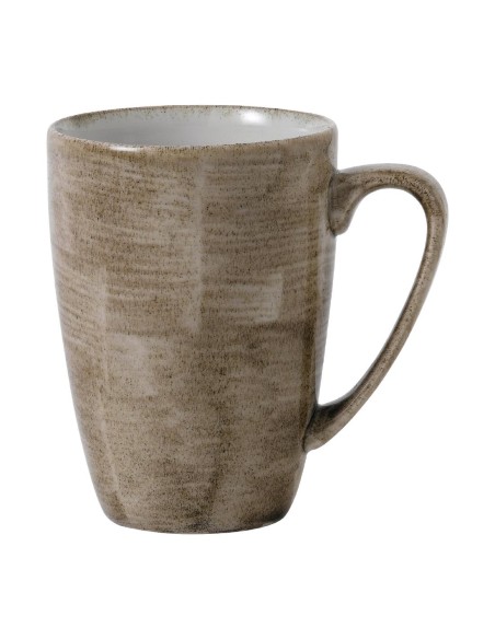 Mugs Churchill Stonecast Patina Antique Taupe 340 ml - lot de 12