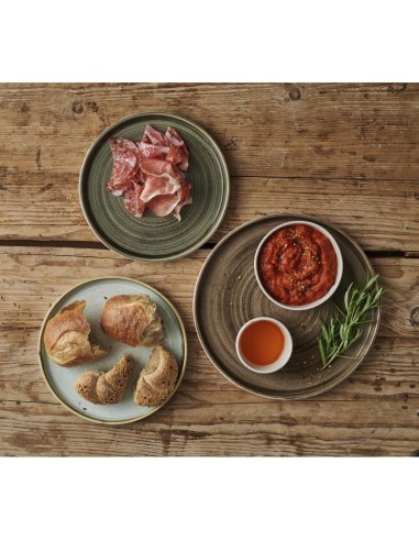 Assiettes Churchill Stonecast Grey 275mm - Lot de 6