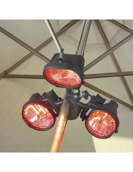 Chauffage de terrasse électrique 1500W Eurom Parasol