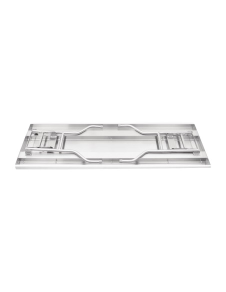 Table pliante inox Vogue 1220x610x780 mm - solide et pratique
