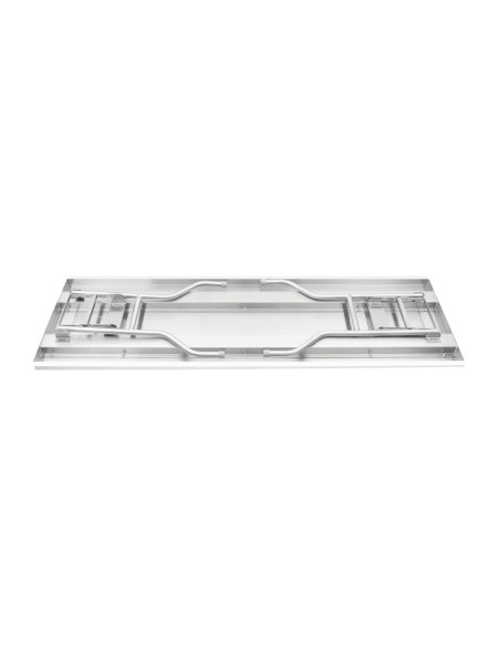 Table pliante inox Vogue 1830x610x780 mm - solide et pratique