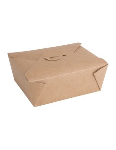 Boîtes repas en carton Fiesta Recyclable 152mm - lot de 200