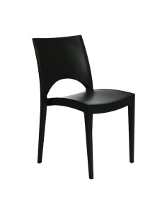 Chaise empilable d'extérieur/intérieur anthracite - 115 kg