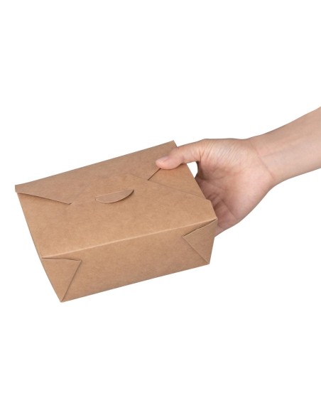Boîtes repas en carton Fiesta Recyclable 152mm - lot de 200