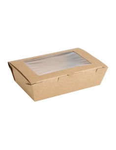 Boîtes salade 700 ml PET Fiesta Recyclable - Lot 200