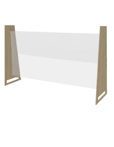Écran de protection comptoir Bolero 860x1250 mm transparent