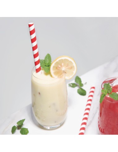 Pailles à smoothie compostables Fiesta - Lot de 250