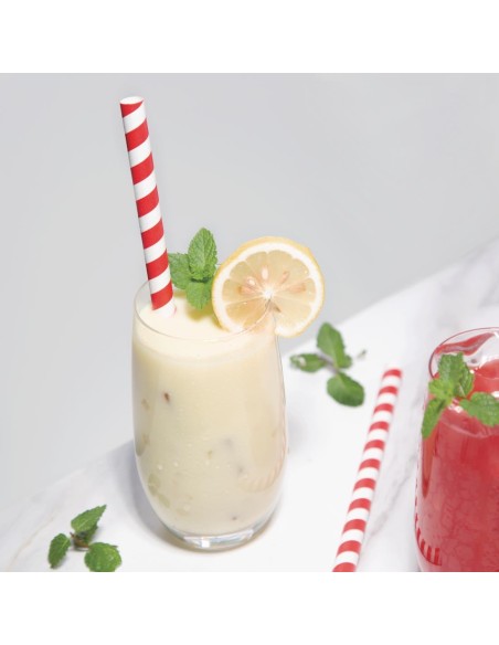 Pailles à smoothie compostables Fiesta - Lot de 250