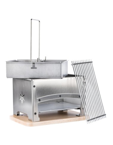 Barbecue de table Louis Tellier BRASI-F - Inox