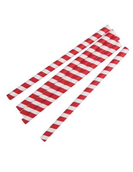 Pailles à smoothie compostables Fiesta - Lot de 250