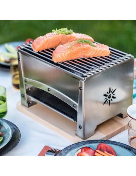 Barbecue de table Louis Tellier BRASI-F - Inox