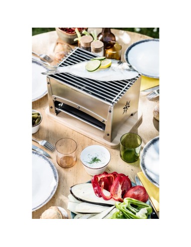 Barbecue de table Louis Tellier BRASI-F - Inox