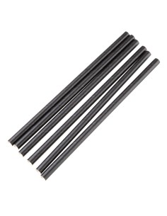 Pailles compostables noires Fiesta - Lot 250