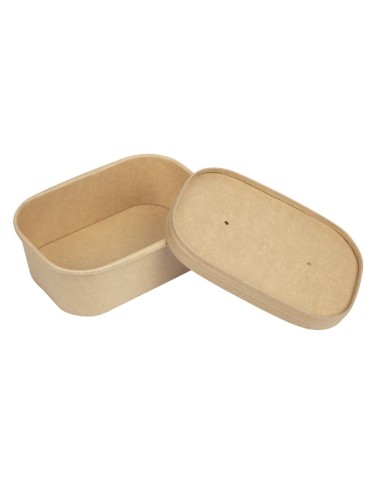 Barquettes micro-ondables 750 ml Colpac Stagione - Lot 300