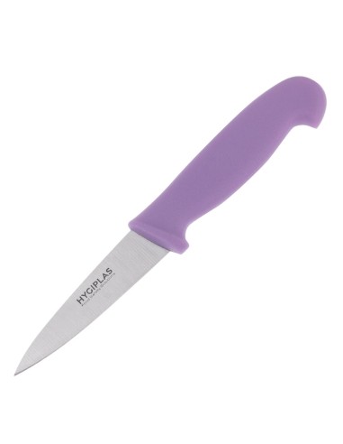 Couteau d'office Hygiplas violet 9 cm - 52-57 HRC