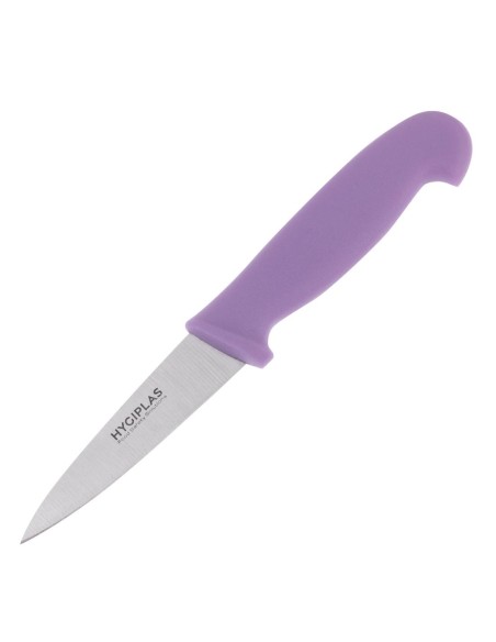 Couteau d'office Hygiplas violet 9 cm - 52-57 HRC
