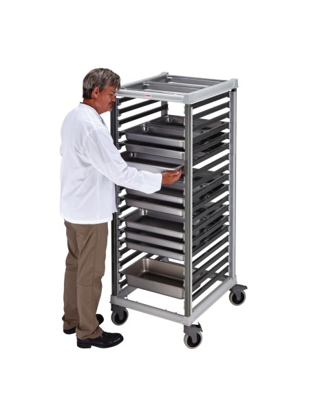 Échelle 18 niveaux GN 2/1 Cambro - 36 bacs GN 1/1