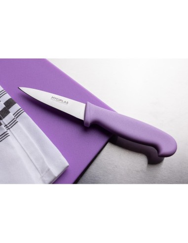 Couteau d'office Hygiplas violet 9 cm - 52-57 HRC