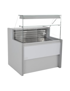 Comptoir service réfrigéré Zoin Tibet 1000mm - Argent