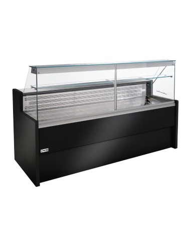 Comptoir réfrigéré Zoin Tibet 2000mm noir - 0,98 m²