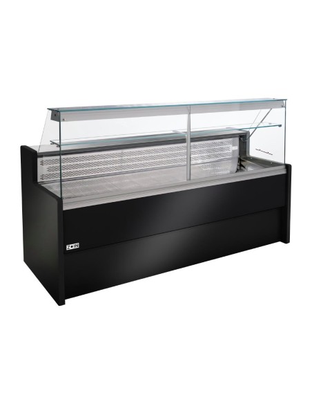 Comptoir réfrigéré Zoin Tibet 2000mm noir - 0,98 m²
