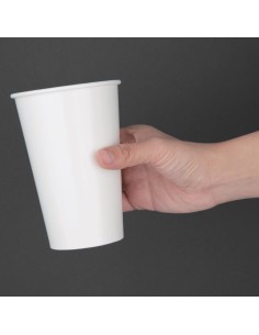 Gobelets Fiesta Recyclable 454 ml - Lot 1000 - Blanc 2