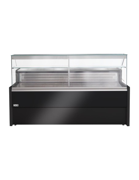 Comptoir réfrigéré Zoin Tibet 2000mm noir - 0,98 m²