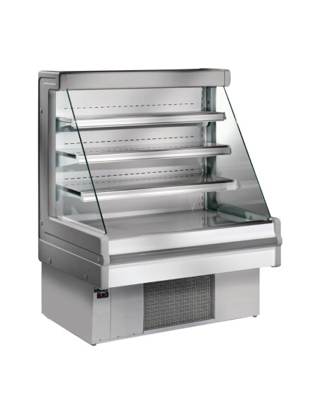Vitrine self-service Zoin Mandy 1000mm - Réfrigérée gris