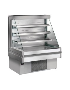 Vitrine self-service Zoin Mandy 1200mm gris - Réfrigérée