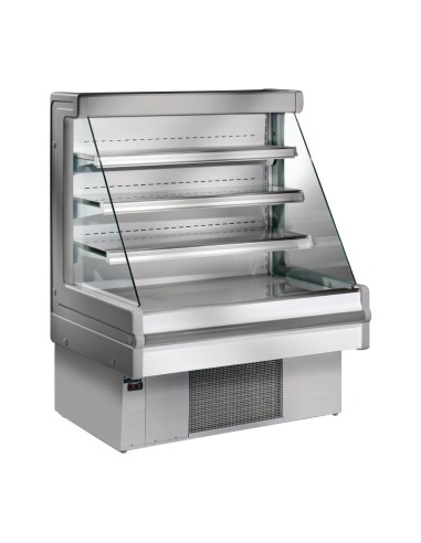 Vitrine self-service Zoin Mandy 1200mm gris - Réfrigérée