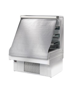 Vitrine self-service Zoin Mandy 1000mm - Réfrigérée gris 2