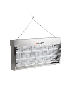 Désinsectiseur LED Eazyzap 20W inox - 150m² 2