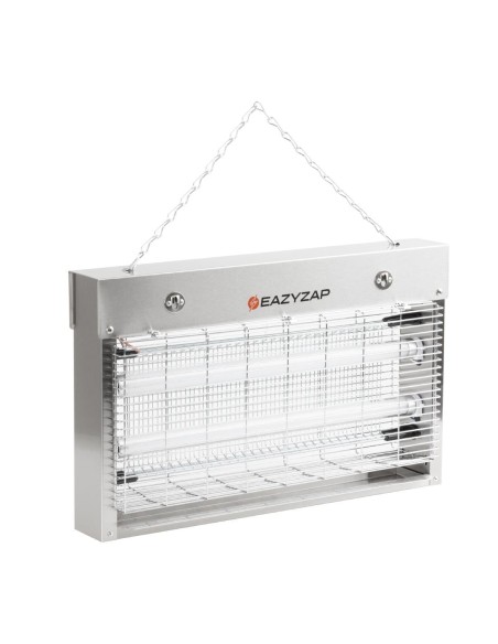 Désinsectiseur LED inox Eazyzap 14W - 100m²