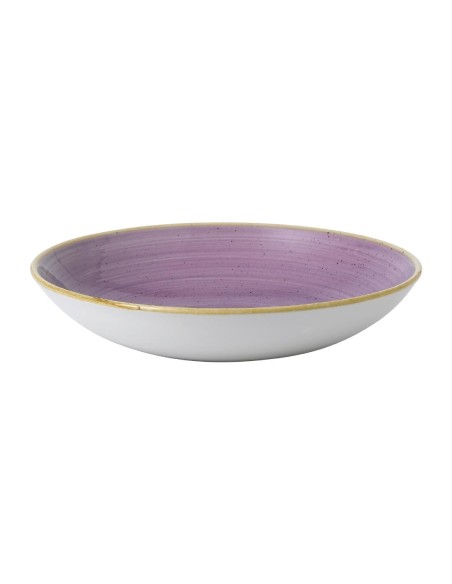 Bols triangulaires Churchill Stonecast Lavender 248mm - lot de 12