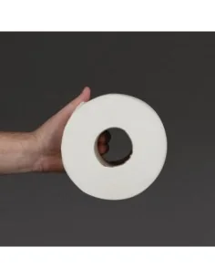 Rouleaux de papier toilette 2 plis mini Jumbo Jantex 150m (lot de 12) 2