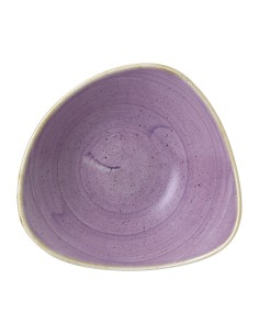 Bols triangulaires Churchill Stonecast Lavender Lotus 228mm - lot de 12