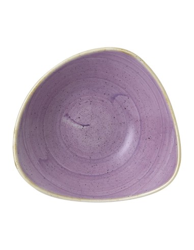 Bols triangulaires Churchill Stonecast Lavender Lotus 228mm - lot de 12