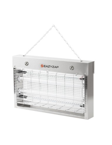 Désinsectiseur LED inox Eazyzap 14W - 100m²