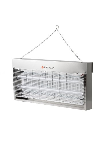 Désinsectiseur LED Eazyzap 20W inox - 150m²