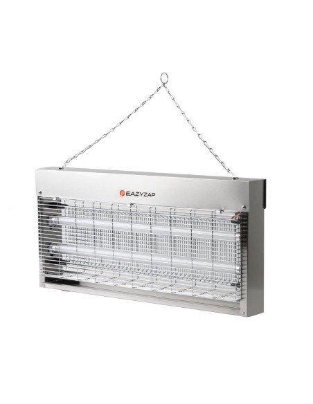 Désinsectiseur LED Eazyzap 20W inox - 150m²