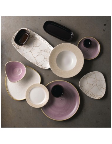 Assiettes Churchill Stonecast Lavender 165 mm - lot de 12