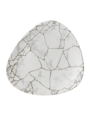 Assiettes triangulaires Churchill Kintsugi 228mm - lot de 12