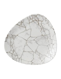 Assiettes Churchill Kintsugi Lotus 254 mm - lot de 12