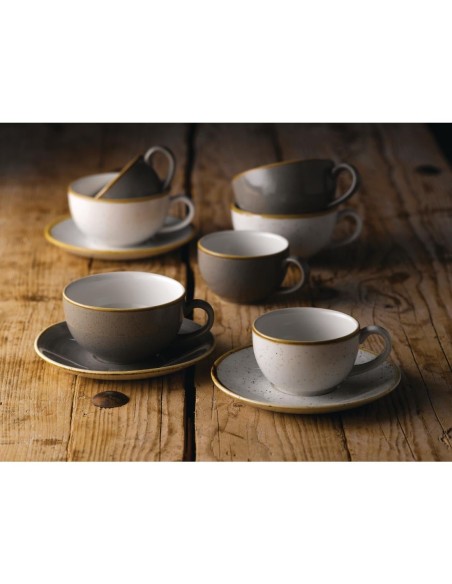 Tasses à cappuccino Churchill Stonecast 170 ml - lot de 12