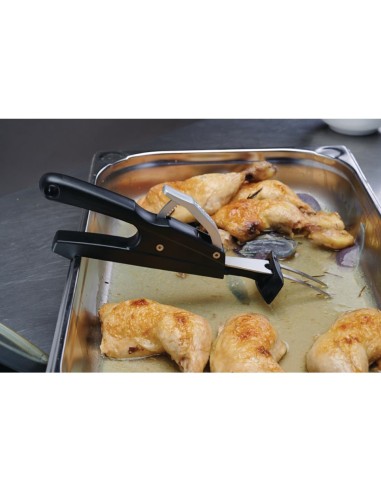 Fourchette à 2 dents courbes Deglon Push & Pull - 310mm