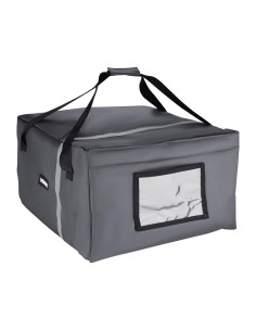 Sac à pizza isotherme Vogue gris 495x495x320 mm