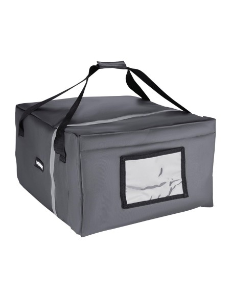 Sac à pizza isotherme Vogue gris 495x495x320 mm