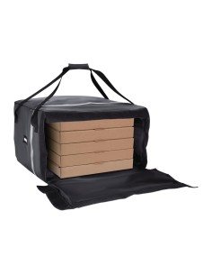 Sac à pizza isotherme Vogue gris 495x495x320 mm 2